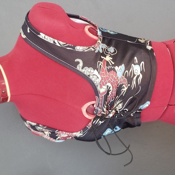 Dragon Corset Front Half Top - Picture 4 of 7